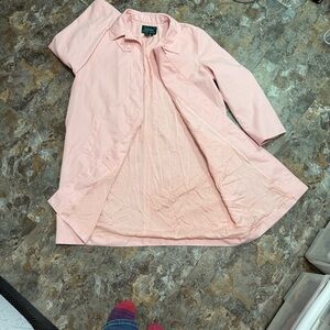 Ralph Lauren Light Pink Trench Coat